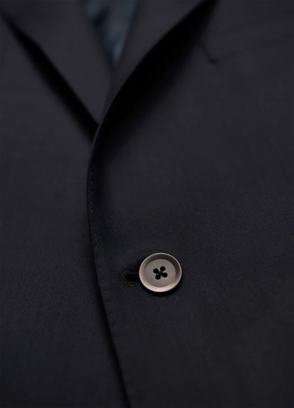 Navy Honey Wool Blazer