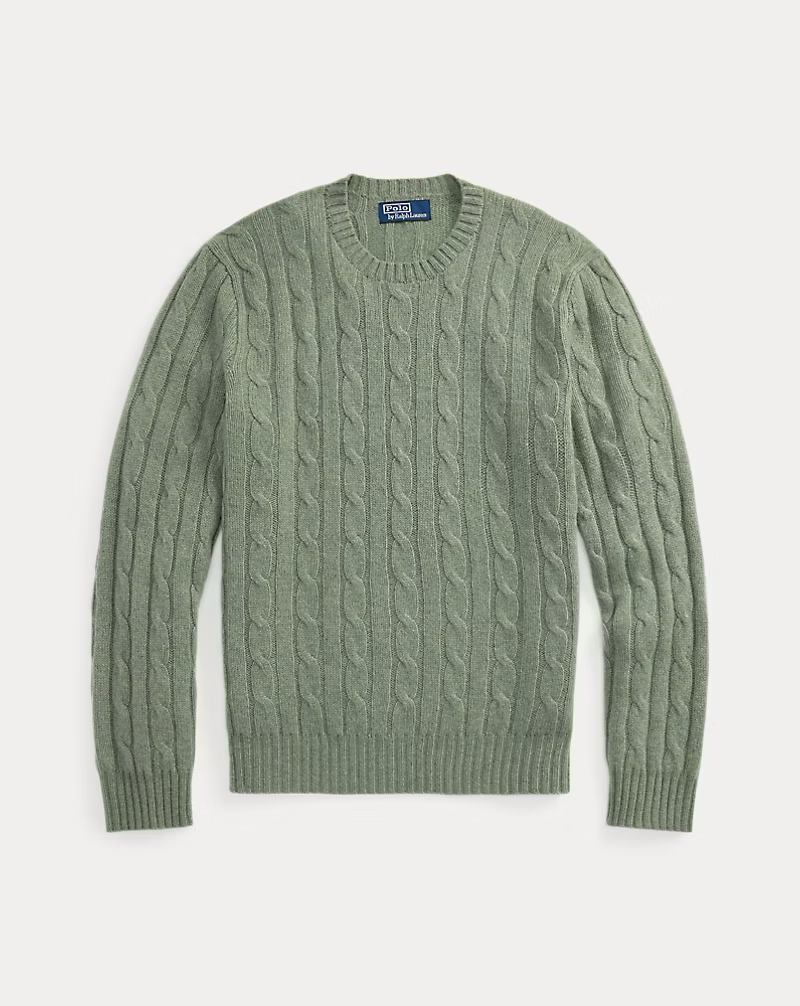 Polo / Ralph Lauren Iconic Cable Knit Cashmere Sweater
