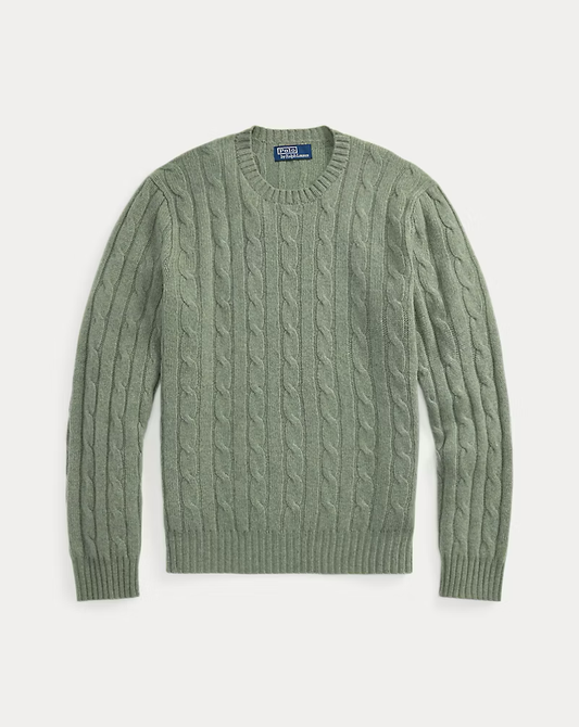 Polo / Ralph Lauren Iconic Cable Knit Cashmere Sweater