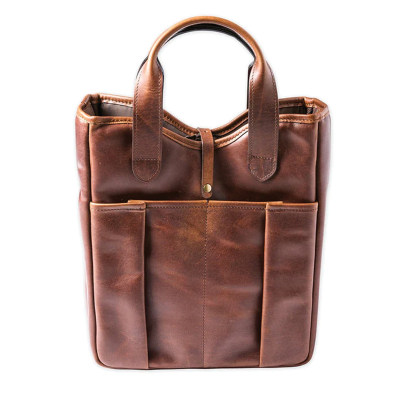 Leather Whiskey Tote